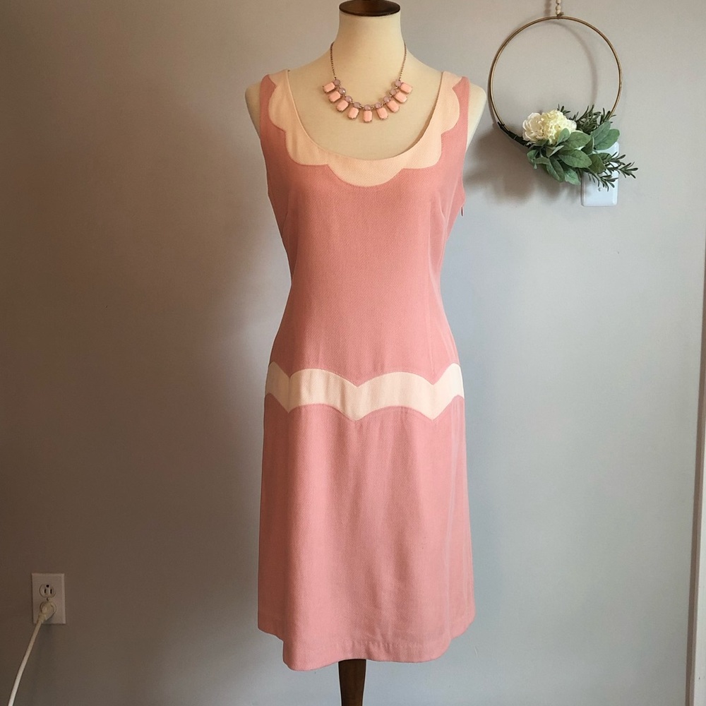 Tocca- pink dress with silk lining